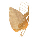 Kovová nástenná dekorácia 53x84,5 cm Autumn Leaf - Mauro Ferretti