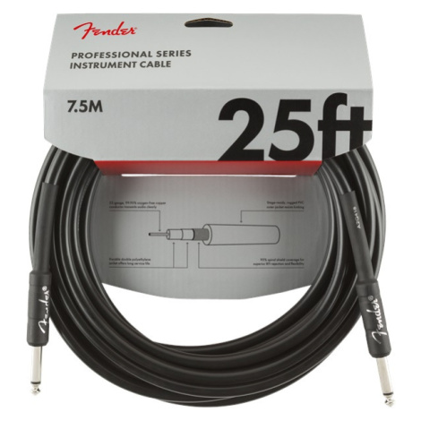 Fender Professional Series 25' Instrument Cable