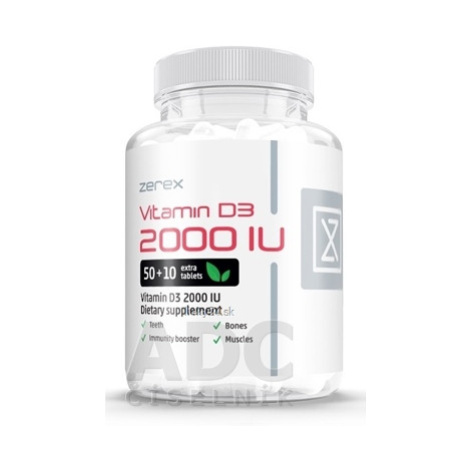 Zerex Vitamín D3 2000 IU