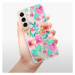 Odolné silikónové puzdro iSaprio - Flower Pattern 01 - Samsung Galaxy S22 5G