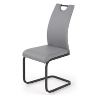 Sconto Jedálenská stolička SCK-371 sivá/čierna