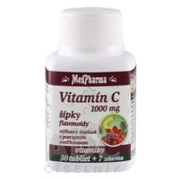 MedPharma VITAMÍN C 1000 mg so šípkami 37TBL