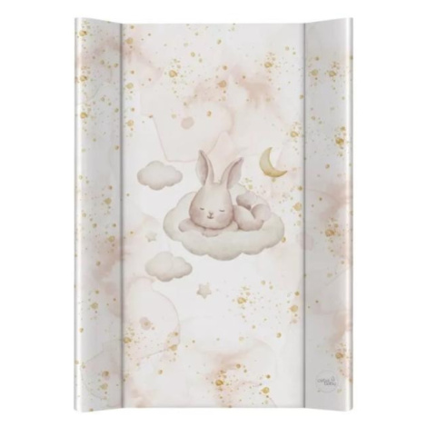 CEBA Podložka prebaľovacia 2-hranná s pevnou doskou (50x70) Ultra Light Sleepy Bunny