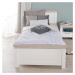 Biela detská posteľ 90x200 cm Felicia – Roba