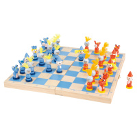 Small Foot Drevené hry šach rytier