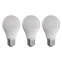 LED žiarovka Emos True Light, 7,2 W, E27, teplá biela, 3 ks