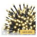 EMOS Vianočné osvetlenie, záclona connect, cencúle, 100LED 1x2m IP44, teplá biela