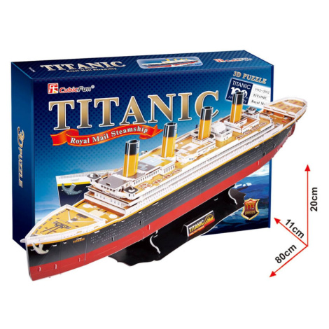 CubicFun 3D Puzzle Titanic 113 dielikov