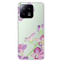 Odolné silikónové puzdro iSaprio - Purple Orchid - Xiaomi 13