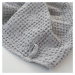 Svetlosivé uteráky a osušky v súprave 3 ks Honeycomb - Linen Tales