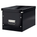 LEITZ Štvorcová krabica Click&Store, veľkosť L (A4), čierna