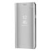 Huawei Mate 30 Lite, Bočné otváracie puzdro s indikátorom hovoru, Smart View Cover, strieborné (
