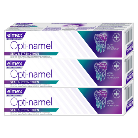 Elmex Opti-Namel Professional zubná pasta 3 x 75 ml
