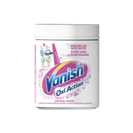 Vanish Oxi Action Crystal White prášok na škvrny 470g