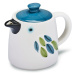 Modro-biela keramická kanvica na čaj Forest Birds – Cooksmart ®