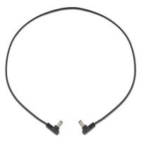 Rockboard Flat Power Cable - Black 60 cm / 23.62 angled/angled
