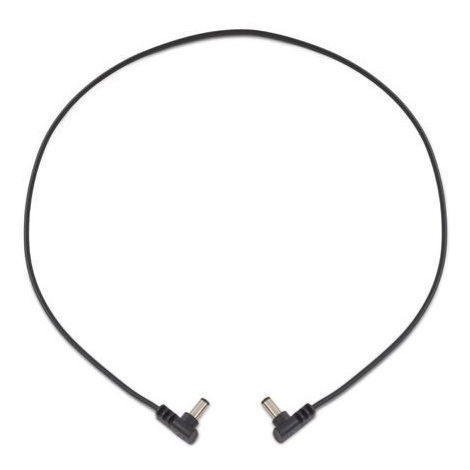 Rockboard Flat Power Cable - Black 60 cm / 23.62 angled/angled