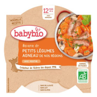 BABYBIO Menu dusená zelenina s jahňacím mäsom (230 g)