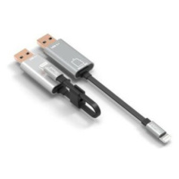 PremiumCord Lightning nabíjací a synchr. kábel, 8pin - USB s čítačkou kariet, 15cm