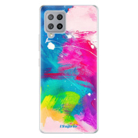 Odolné silikónové puzdro iSaprio - Abstract Paint 03 - Samsung Galaxy A42