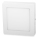 Ecolite Biely prisadený LED panel hranatý 170 x 170mm 12W Farba svetla: Denná biela LED-CSQ-12W/