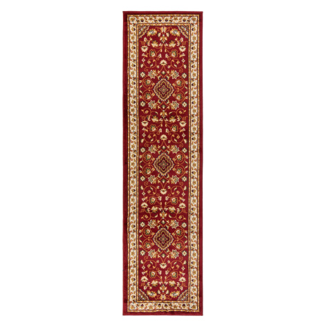 Běhoun Sincerity Royale Sherborne Red - 60x230 cm Flair Rugs koberce