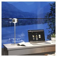 Puk Maxx Eye Table LED 37 cm matná šošovka, matný chróm