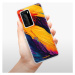 Odolné silikónové puzdro iSaprio - Orange Paint - Huawei P40 Pro