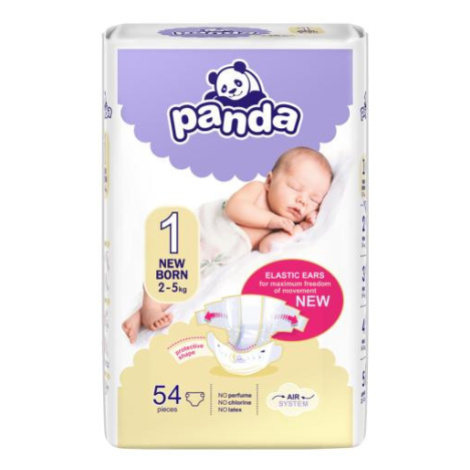 BELLA PANDA Newborn 54 ks (2-5 kg) - jednorazové plienky