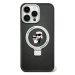 Kryt Karl Lagerfeld KLHMP15SHMRSKCK iPhone 15 6.1" black hardcase Ring Stand Karl&Choupettte Mag