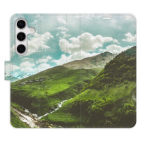 Flipové puzdro iSaprio - Mountain Valley - Samsung Galaxy S24