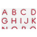 MAGPAD ABC Veľké písmená, Magnetická tabuľka