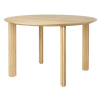 Okrúhly jedálenský stôl z dubového dreva ø 120 cm Comfort Circle – UMAGE
