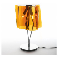 Stolná lampa Artemide Logico 44 cm tabak/chróm
