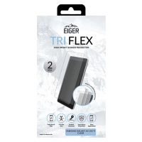 Ochranná fólia Eiger Tri Flex High-Impact Film 2 PACK Samsung Galaxy A3 2017 - Clear (EGSP00247)