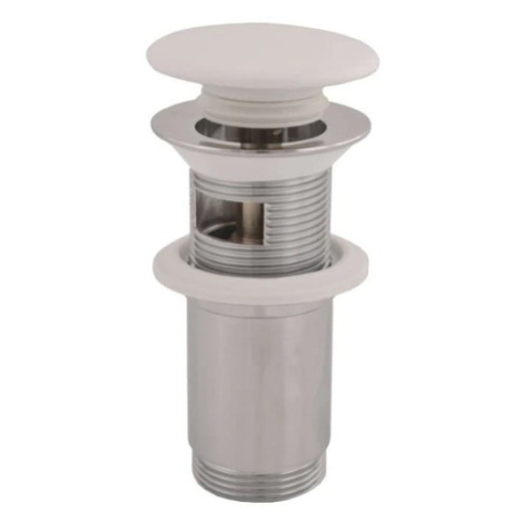 Výpust  k umývadlu 5/4 RAV Slezák biely kov MD0485 RAV SLEZÁK