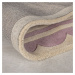 Ručně všívaný kusový koberec Lois Scallop Purple - 160x230 cm Flair Rugs koberce