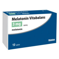 MELATONIN Vitabalans 3 mg 10 tabliet