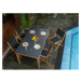 Záhradný jedálenský stôl 90x170 cm Navy – Ezeis