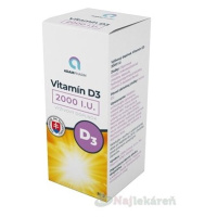 ADAMPharm Vitamín D3 2000 I.U. cps 1x60 ks