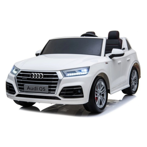 mamido Detské elektrické autíčko Audi Q5 4x4 biele