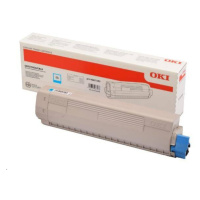 Azurový toner OKI pre C823/C833/C843 (7 500 strán)