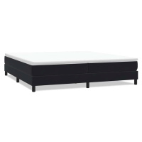 vidaXL Box Spring Posteľ bez matraca Čierna 200x220 cm Zamat