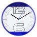 Nástenné hodiny MPM, 2487.30 - modrá, 25cm