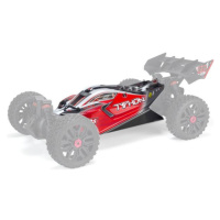 Arrma karoséria červená: Typhon 4x4