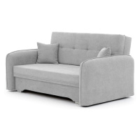 Svetlosivá ženilková rozkladacia/s úložným priestorom pohovka 155 cm Laine – ELTAP