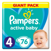 PAMPERS Active Baby GP (9-14kg) 76 ks