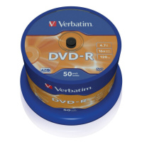 DVD-R Verbatim 4,7 GB (120min) 16x 50-cake