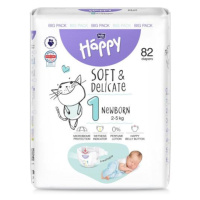 BELLA HAPPY BABY Plienky jednorázové New Born 2-5 kg Big Pack 82 ks