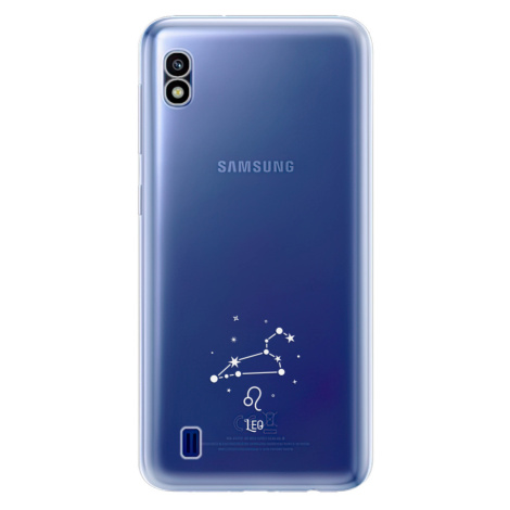 Odolné silikónové puzdro iSaprio - čiré - Lev - Samsung Galaxy A10